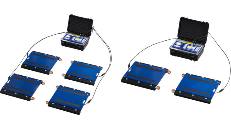 Cable Version Portable Truck Scales