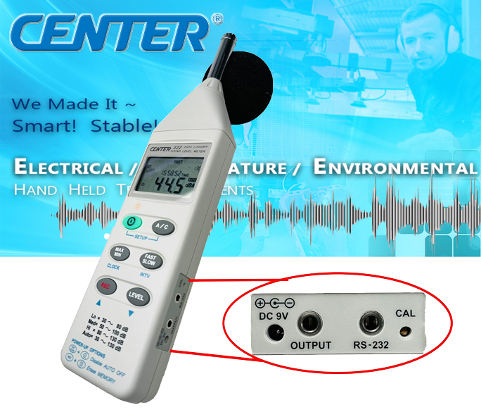 Sound Level Meter Datalogger C-322