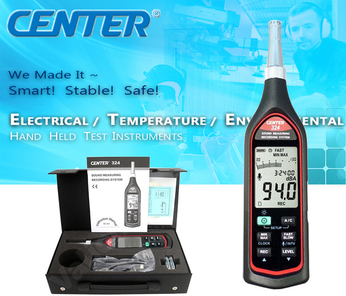 Sound Level Meter Datalogger C-324