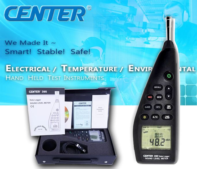 Sound Level Meter Datalogger C-390