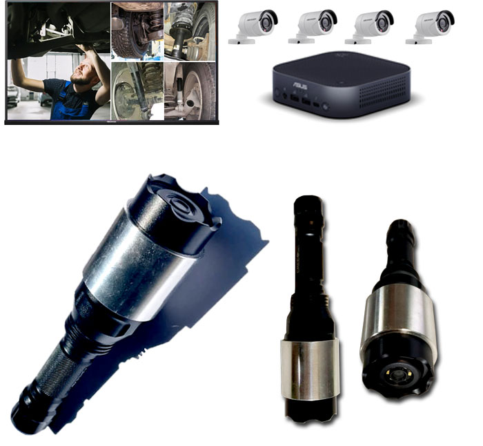 Flashlight F9 Heavy Duty Metal DVR