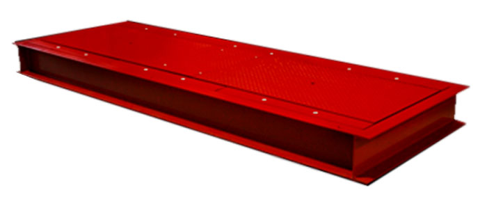 RWS Flush-Floor Platform for Axle Weighing