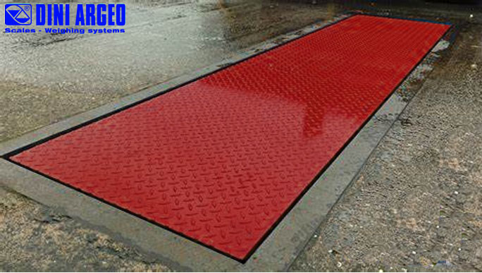 RWS Flush-Floor Platform for Axle Weighing